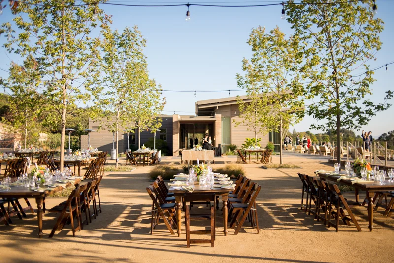 Reception at Hamel Family Wines