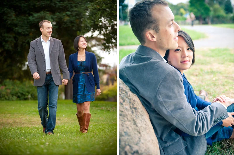 Jean and Zach's Engagement Session, Berkeley, CA - Bay Area Wedding Photographer