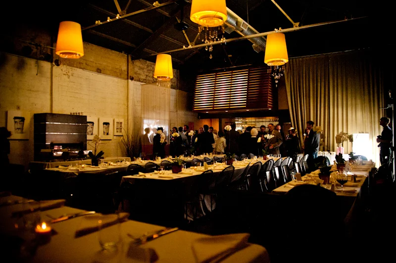 Interior dining area at Axis Cafe in San Francisco