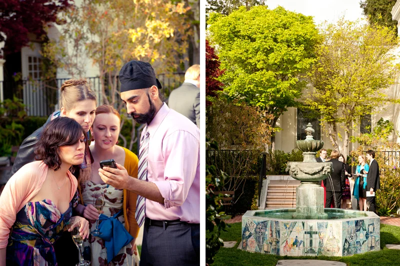 Wedding guests in Piedmont, CA