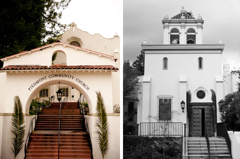 Detail of Piedmont Curch. Piedmont, CA