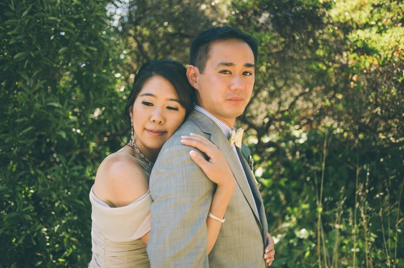Portrait of Bride and Groom