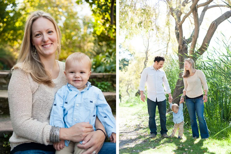 Family portrait session in Oakland