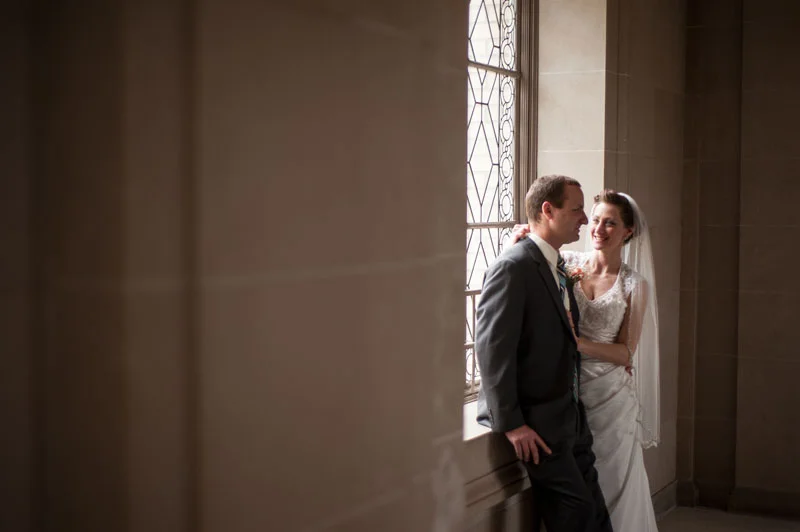 Bride and Groom at San Francisco City Hall