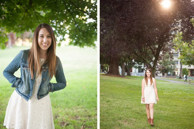 High School Senior Portraits at Snow Park in Oakland