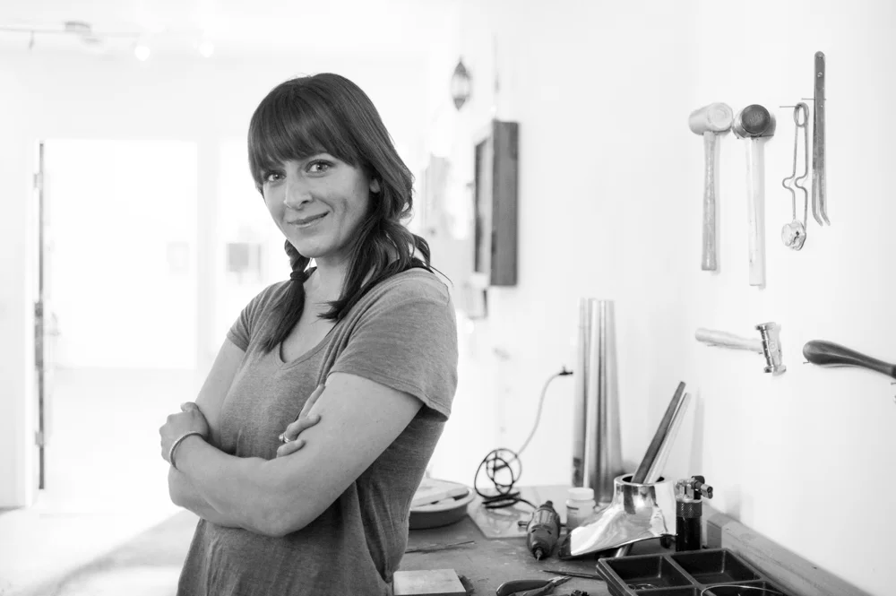 Portrait of jewelry designer Tiffany Whipps