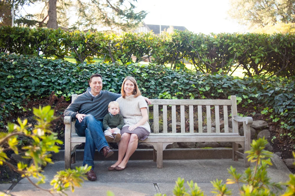 Family portraits in Piedmont Park