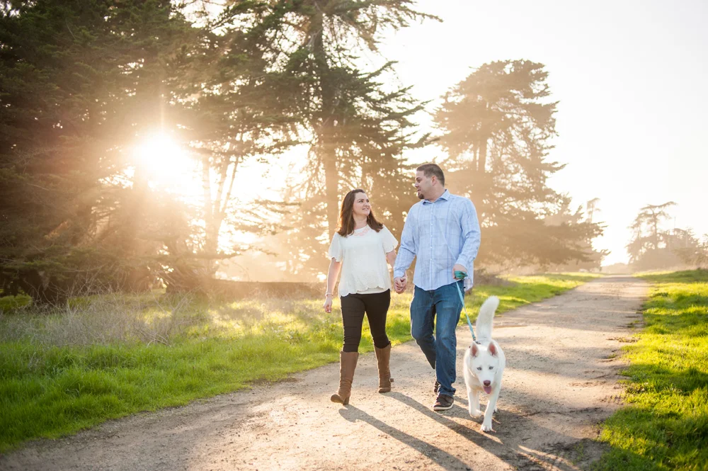Engagement session in Santa Cruz