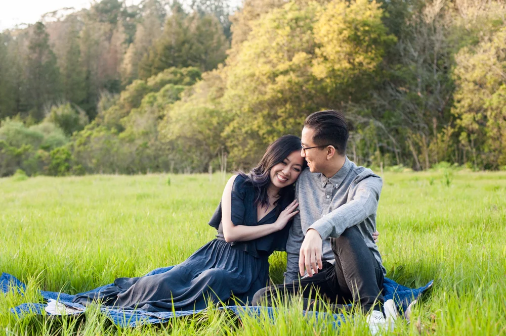 Engagement session in Tilden Park
