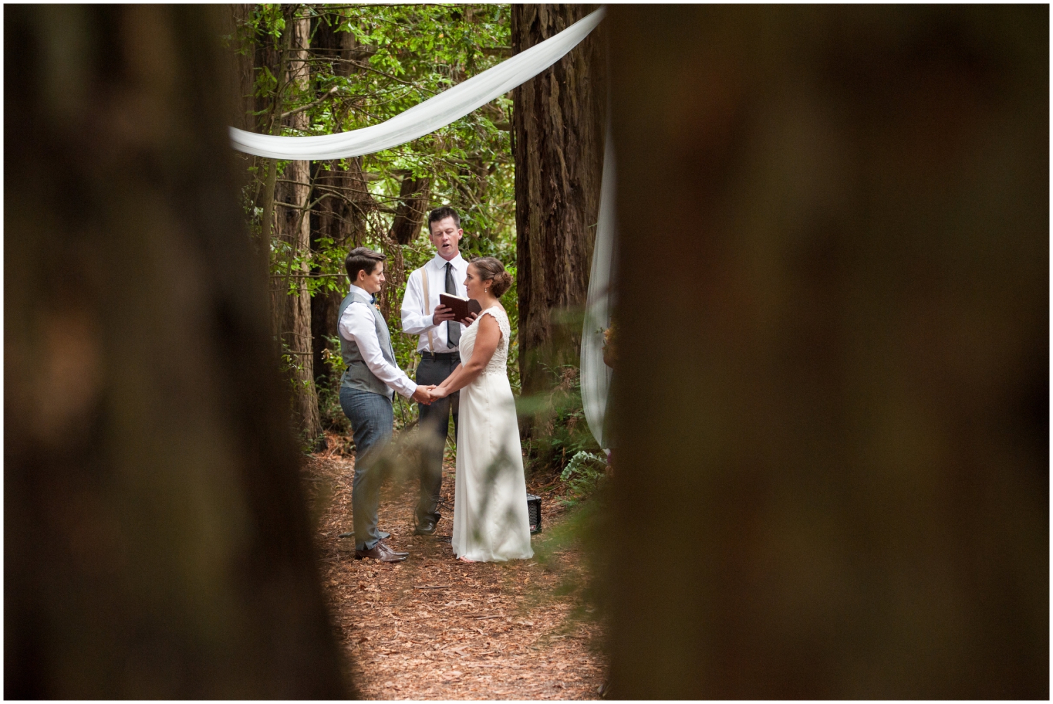 Married at the Roberts Recreation Area in the Oakland Hills