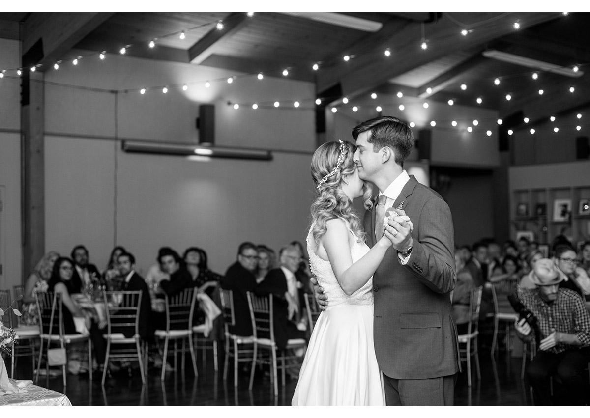 Bride and Groom's first dance