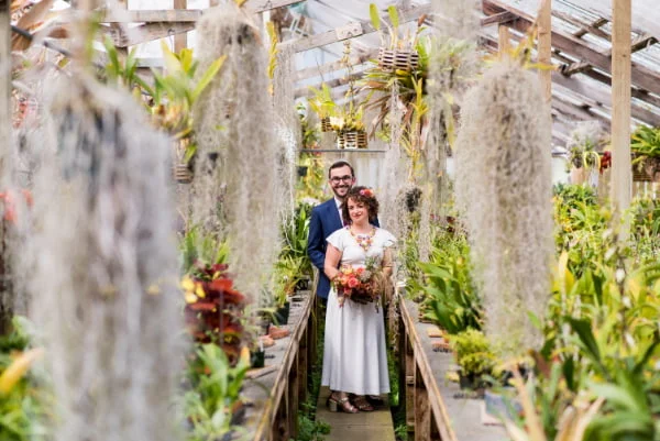 Beautiful Greenhouse Wedding in Pacifica