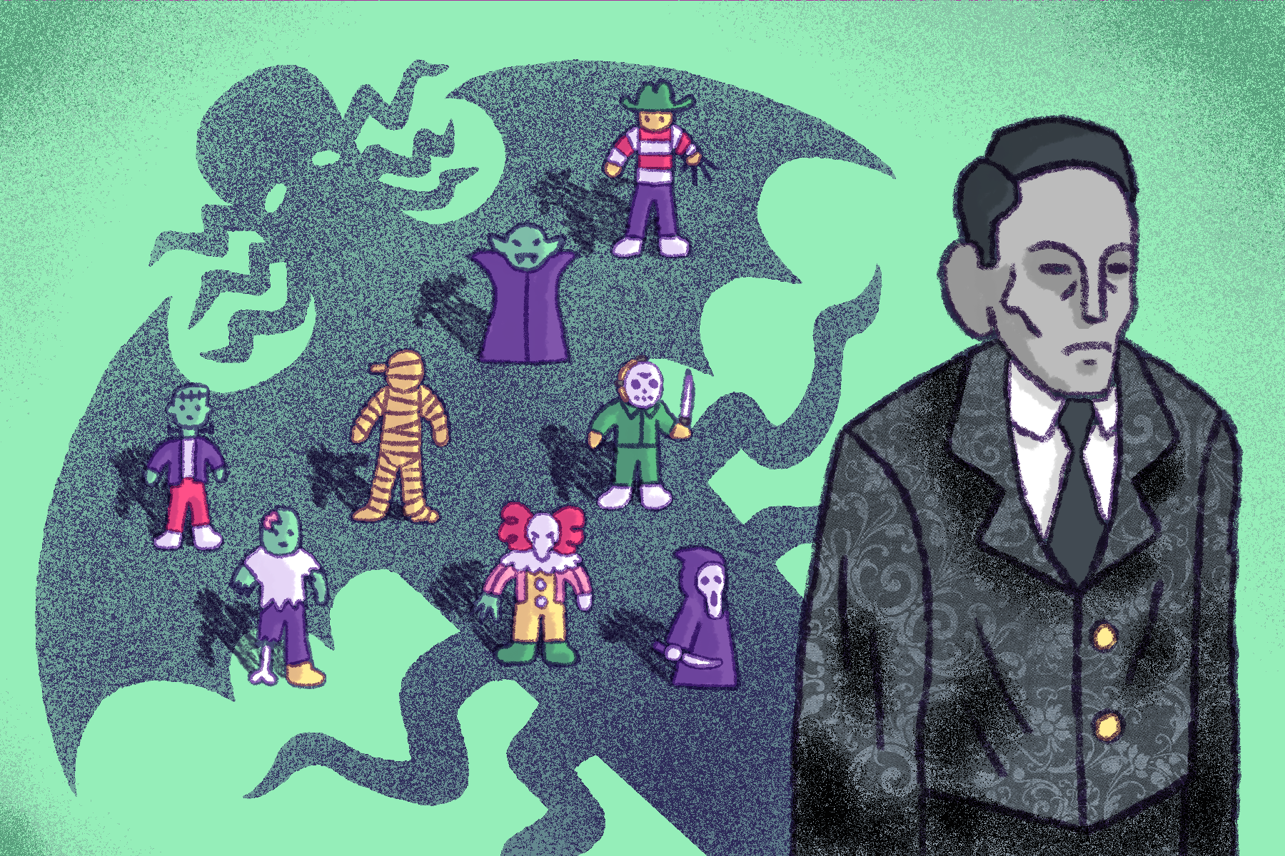 Mock editorial for the NPR article “H.P. Lovecraft and the Shadow Over Horror”