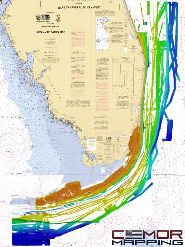 South Florida Reef Map - CMOR Mapping South Florida V4 Overview