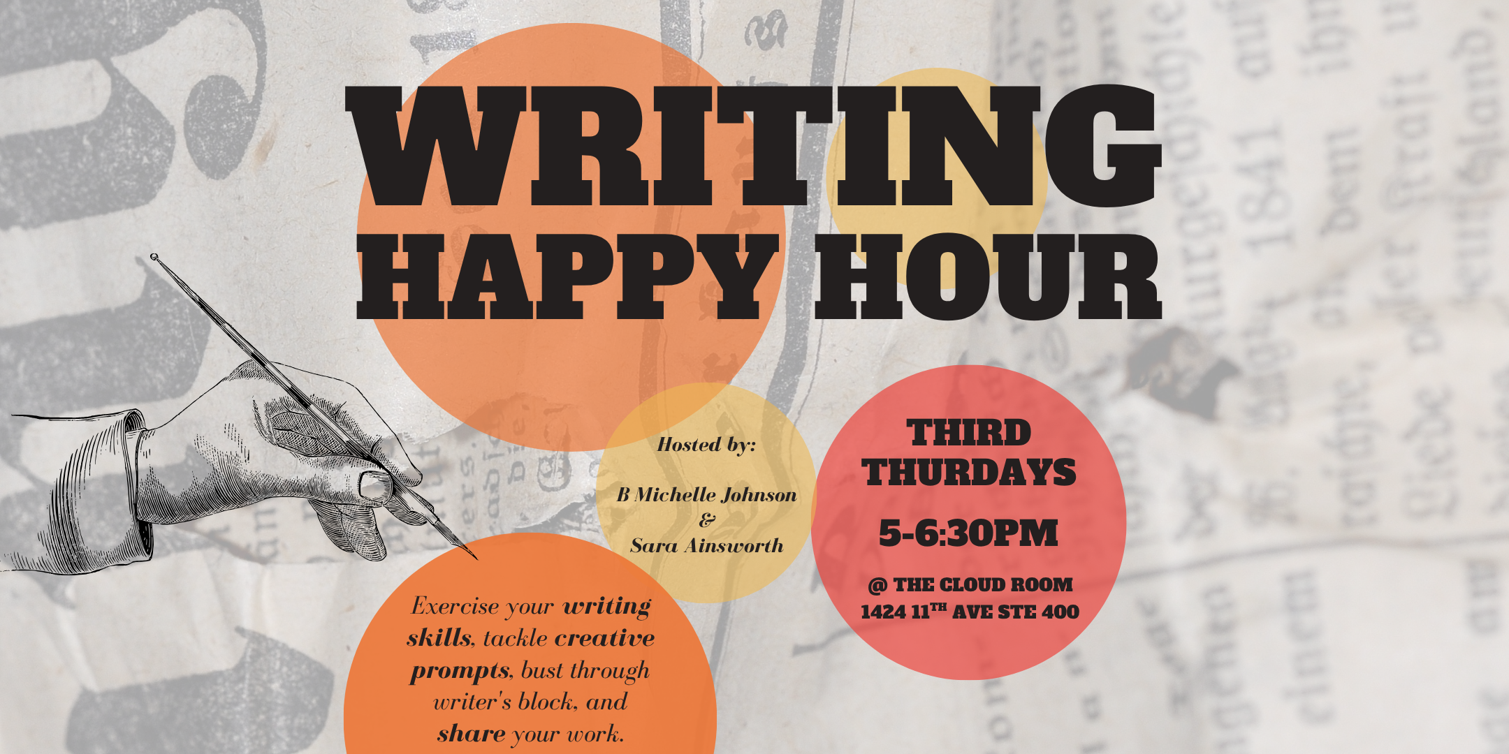Writing Happy Hour