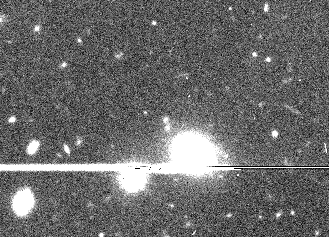 Sequence of images showing the discovery of the irregular moon of Uranus named Ferdinand.