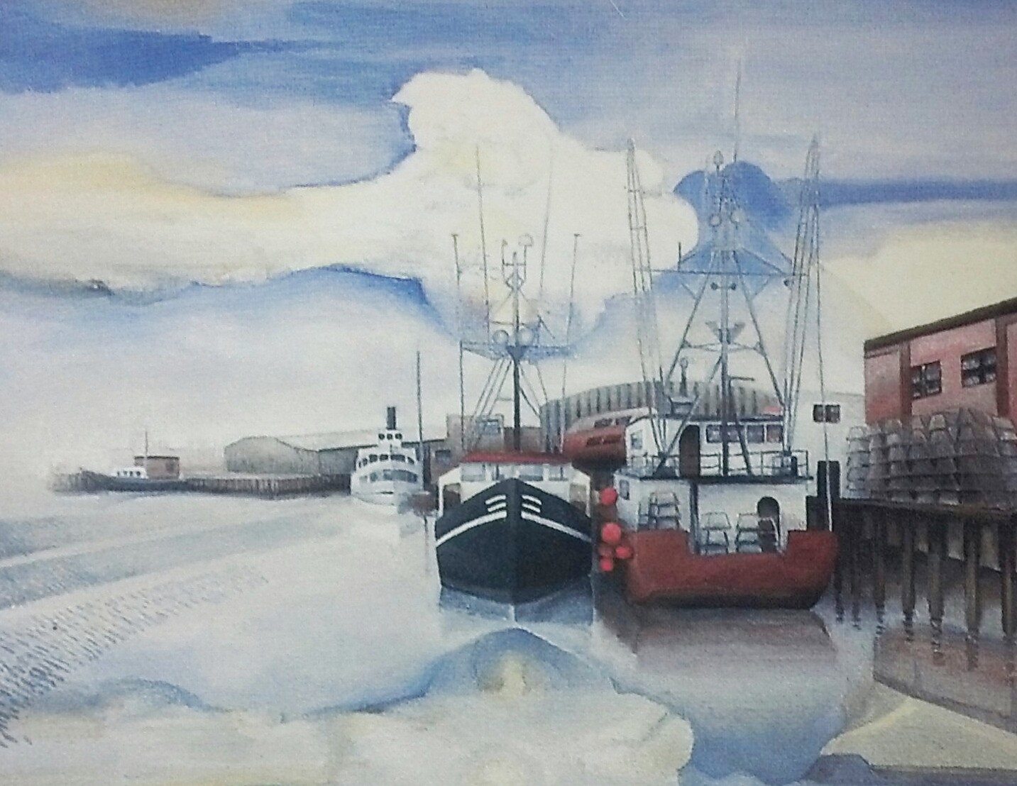   "Storm", oil, 16" x 12", 2000  
