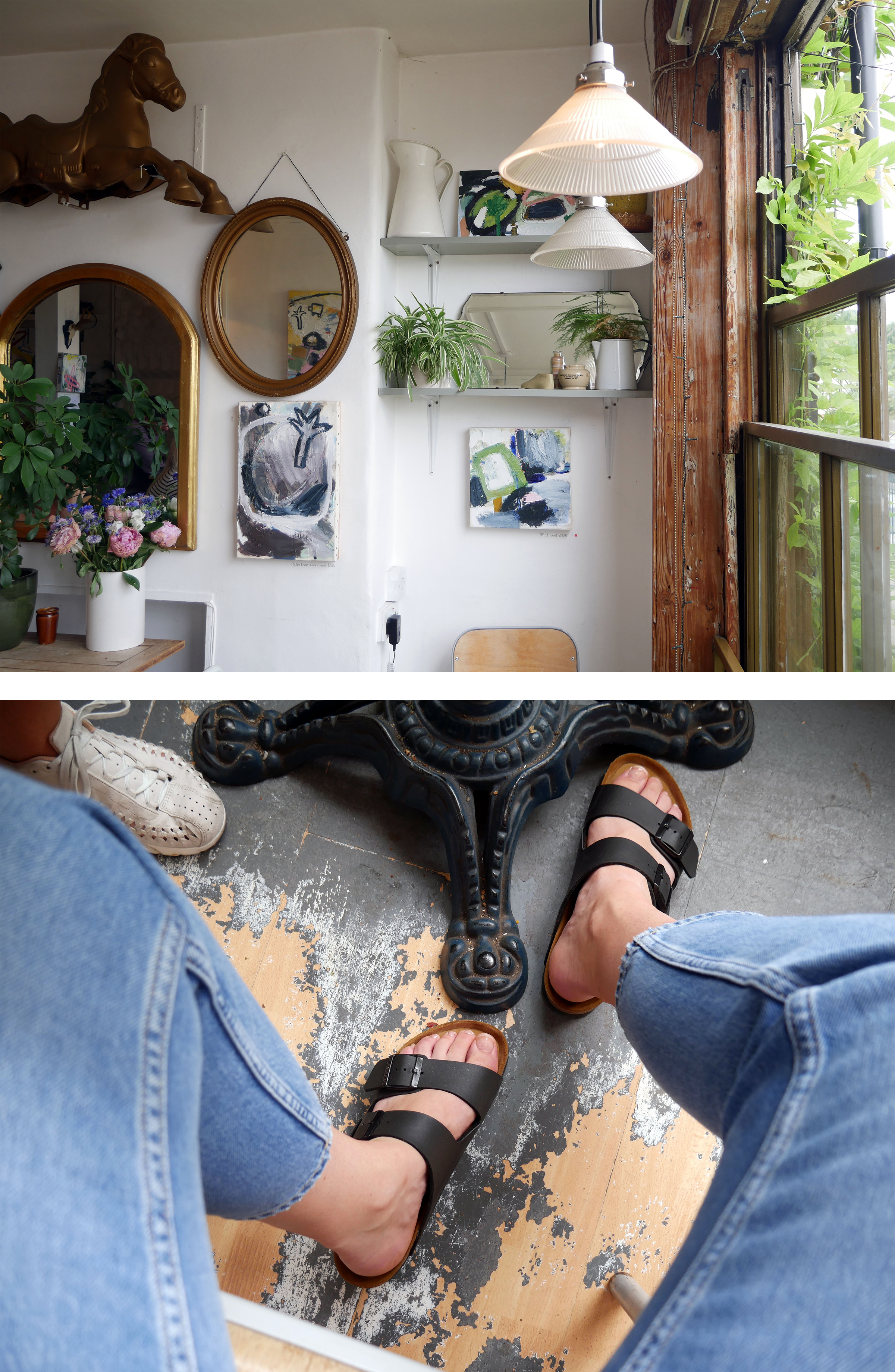 (Jeans: &otherstories - Shoes: Birkenstocks)