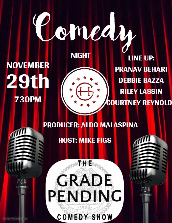 The Grade Pending Comedy Show at Gun Hill