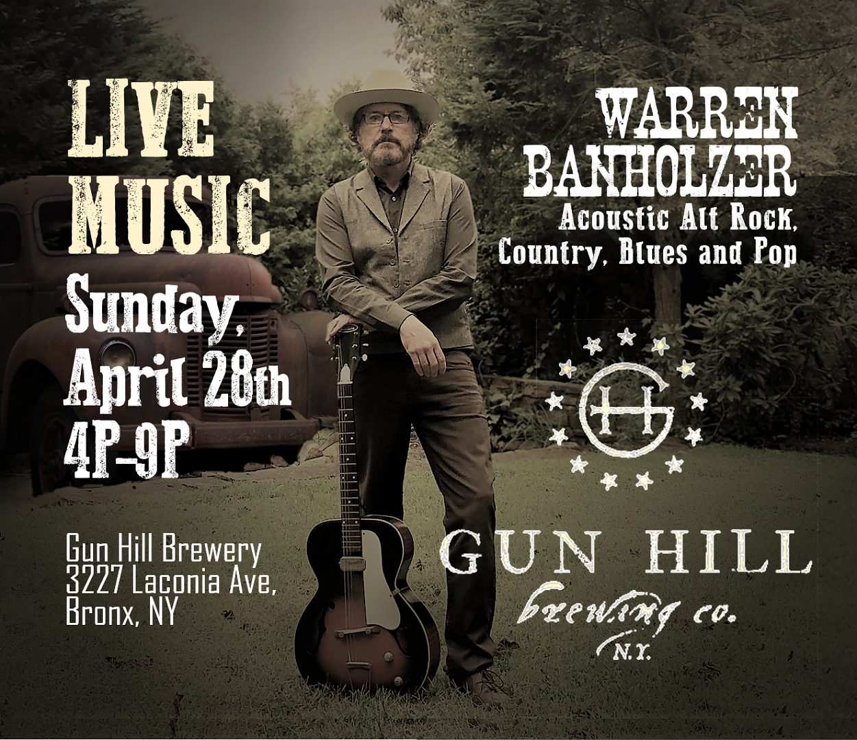 Live Music: Warren Banholzer