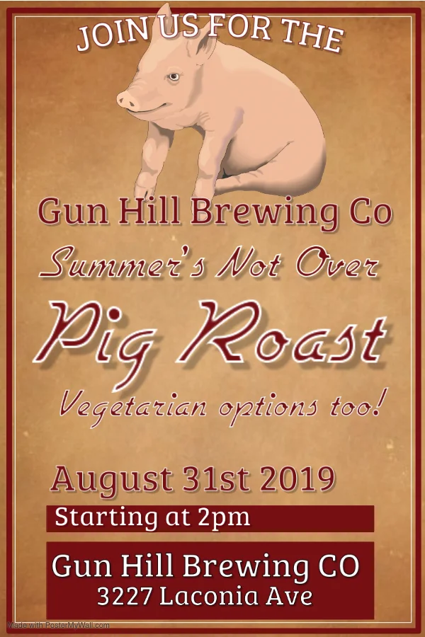 Summer's Not Over Pig Roast