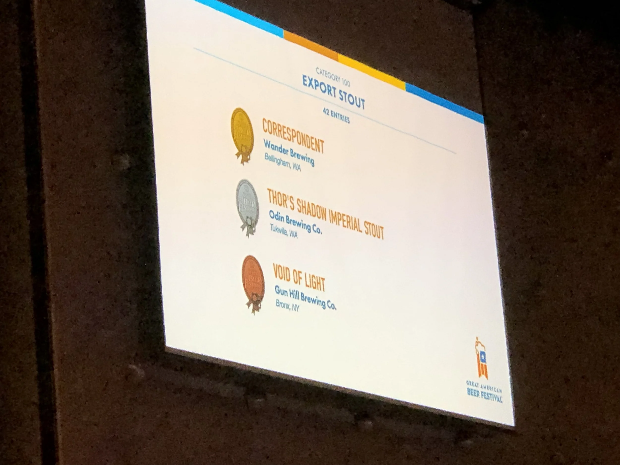 Void of Light wins Bronze Medal at 2019 Great American Beer Festival