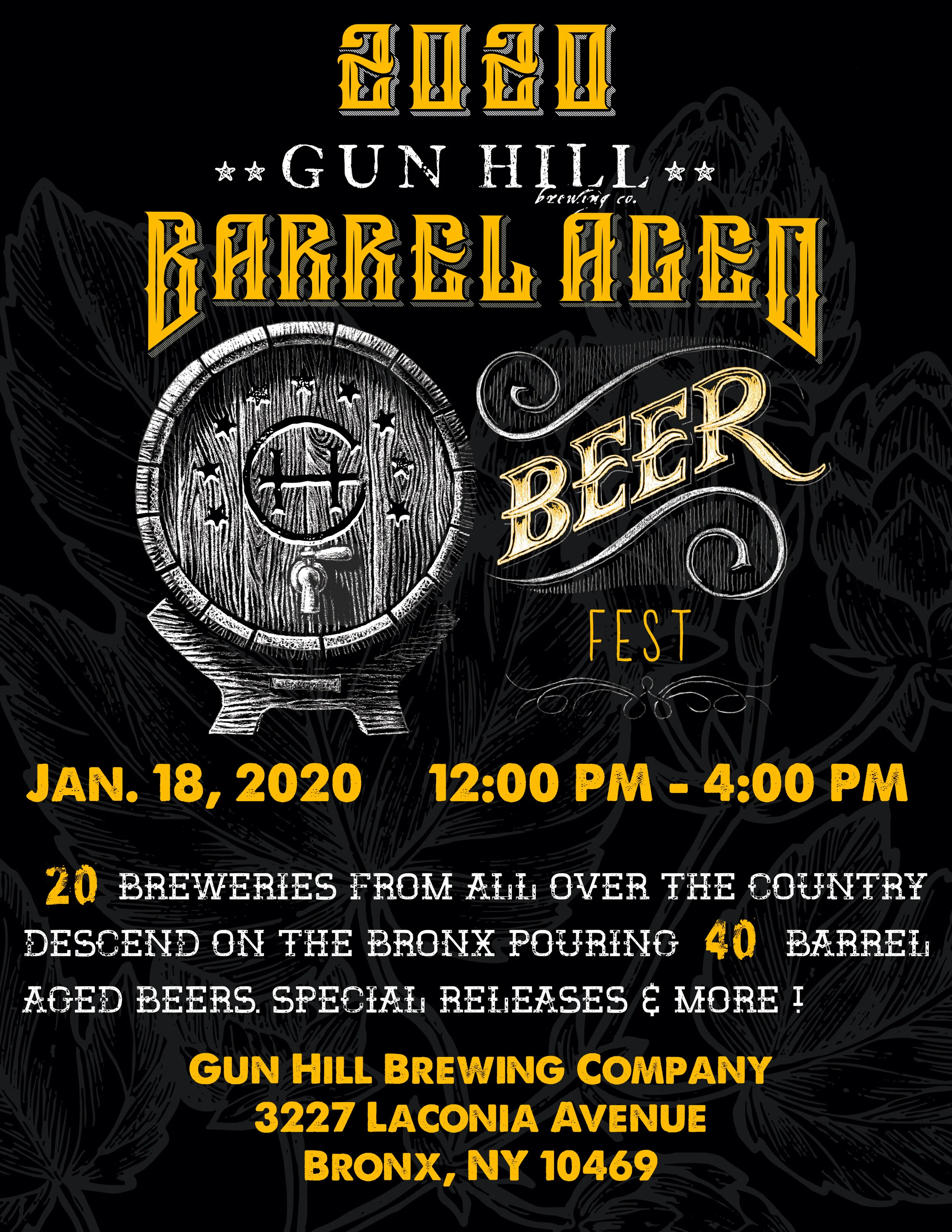 Gun Hill Barrel Aged Beer Festival