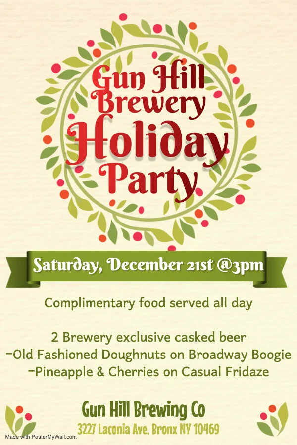 Gun Hill Holiday Party