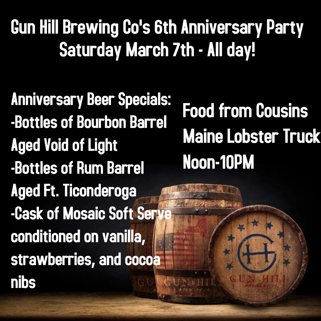 Gun Hill 6th Anniversary Party