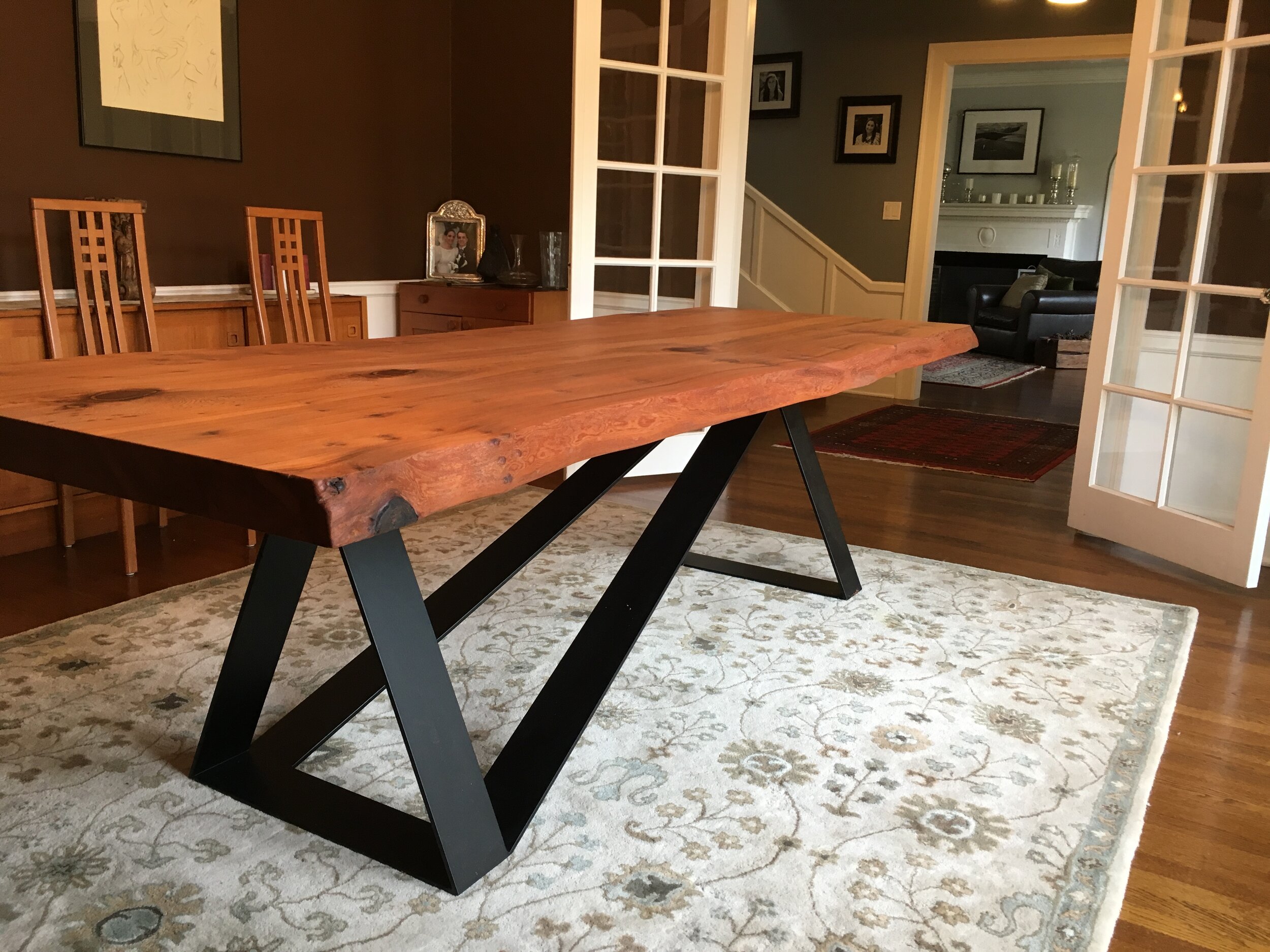 Marshall Redwood Table