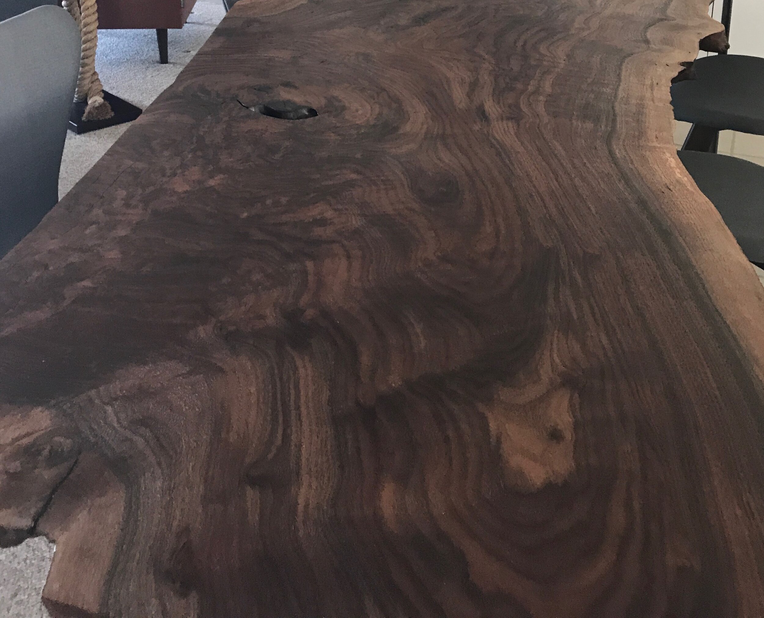 Claro Walnut Table