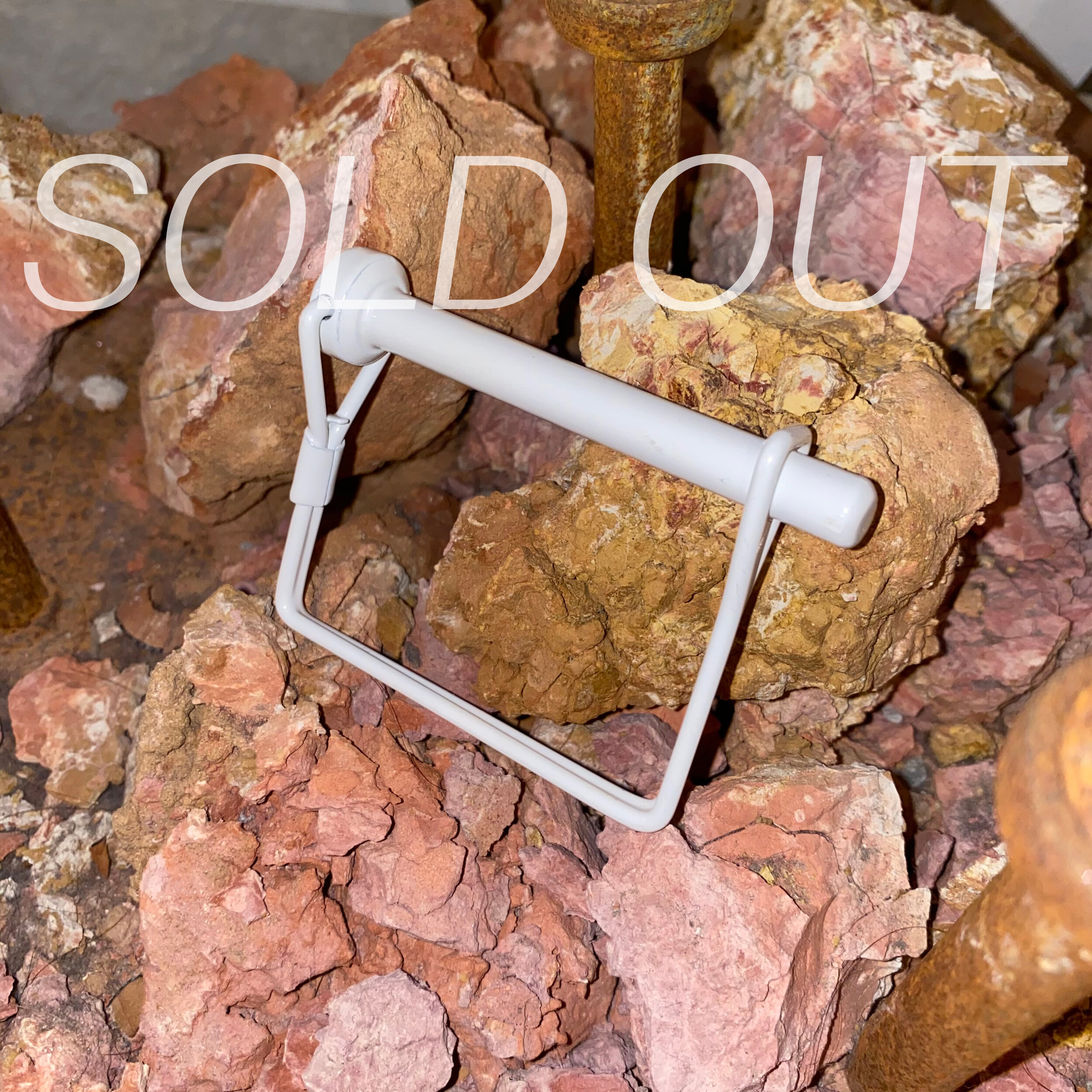 Safety Bracelet – Square – White Gloss 