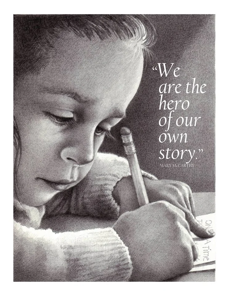 Original Pencil Drawing, www.KarenRitzCards.com