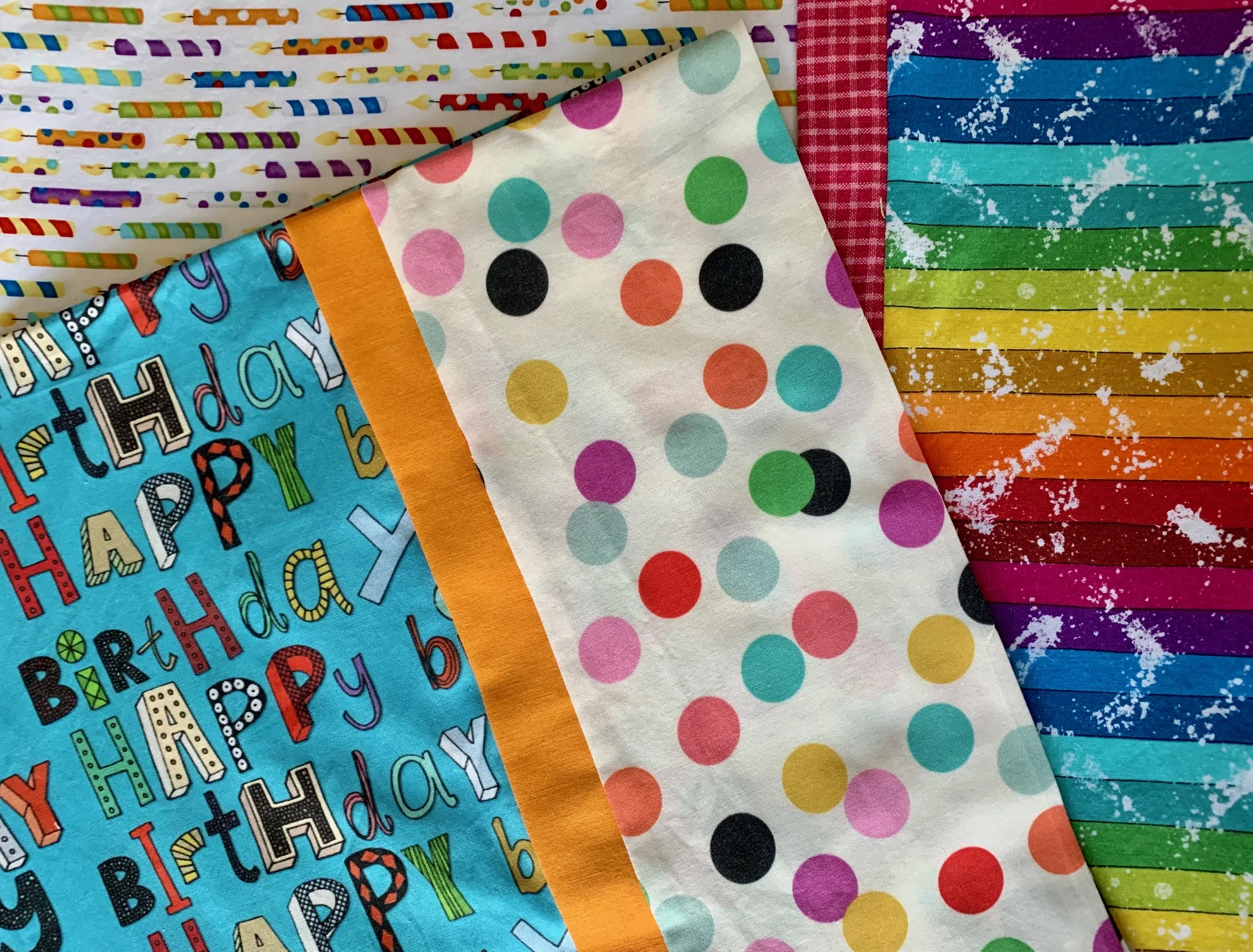 Every family should have a birthday pillowcase to celebrate birthday week! And those kids in college!