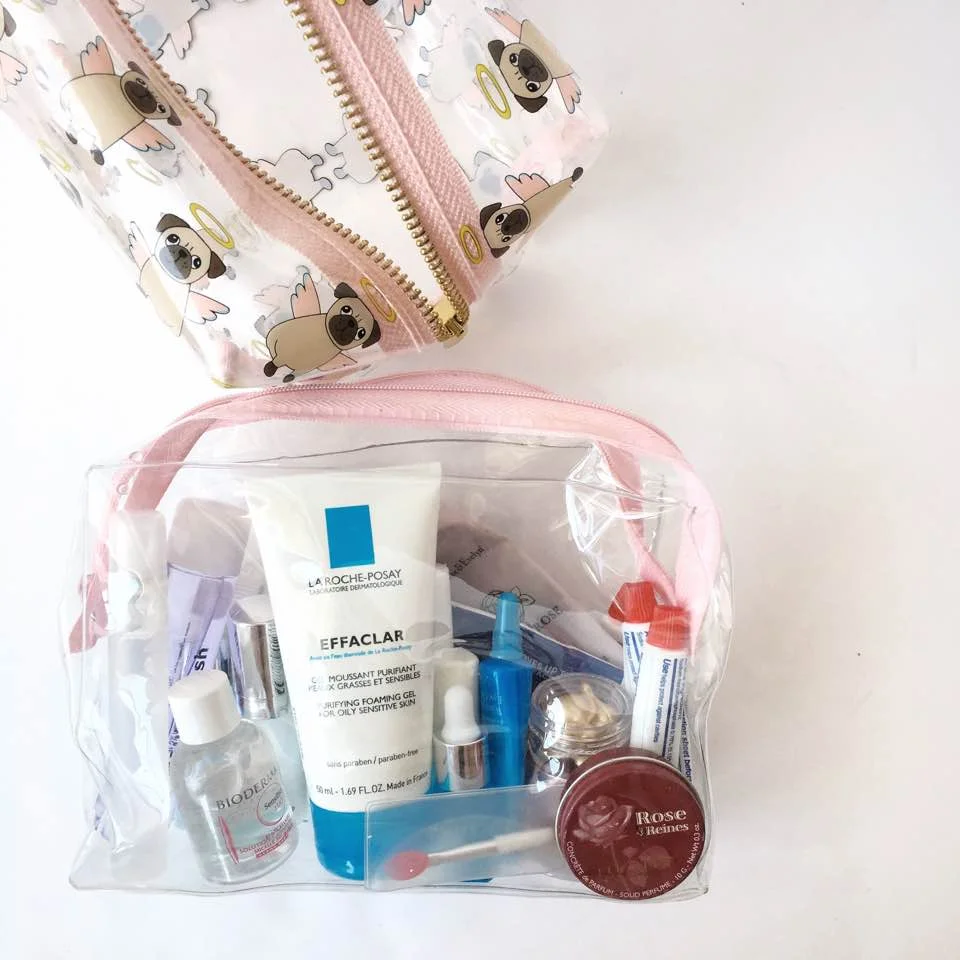 What's in my Travel Beauty Pouch 