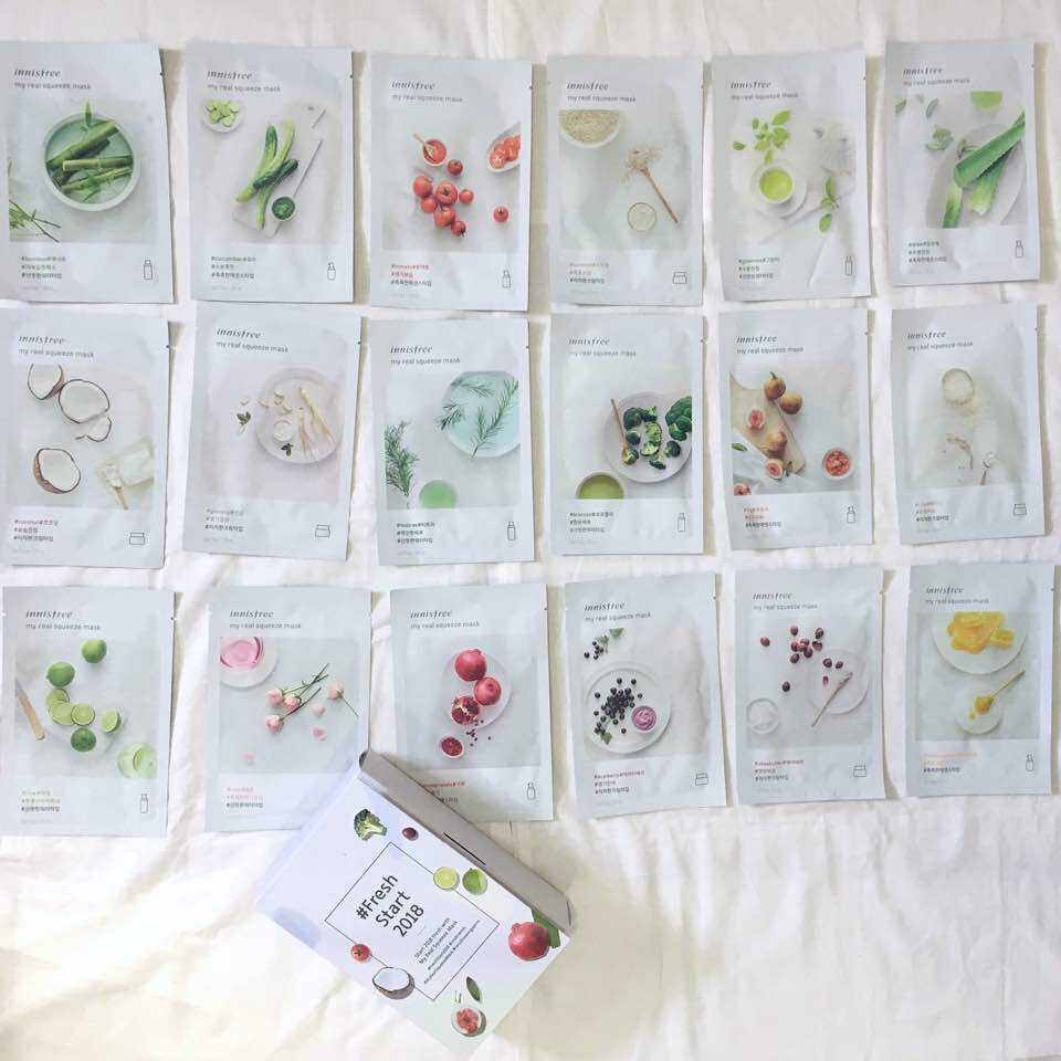 Nysgerrighed Enig med Generalife Maskotd: Innisfree My Real Squeeze Masks' Reviews PART I — Beautypeadia