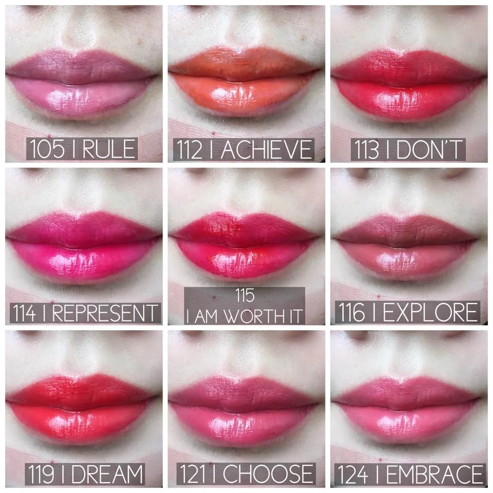 L Oreal Rouge Signature Matte Color Ink Swatches And Review Beautypeadia