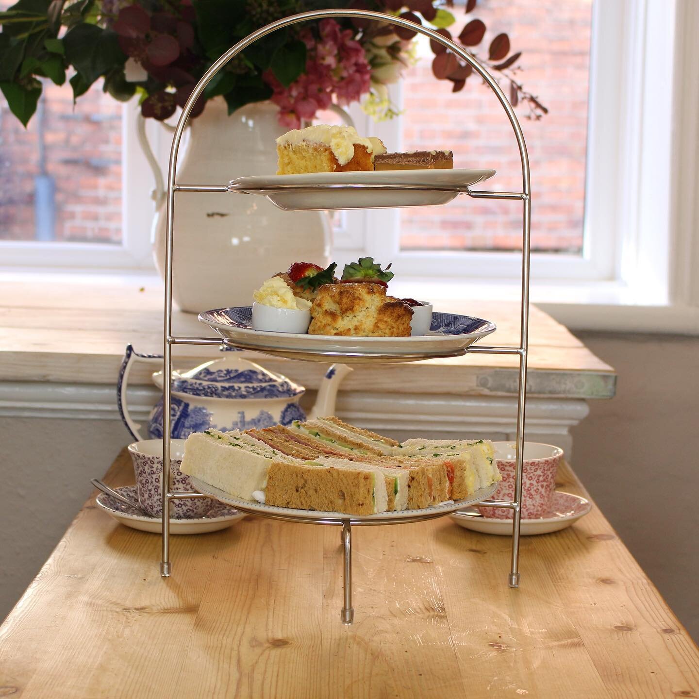 Fancy having all this from the comfort of your own home? Our afternoon teas are available to pick up takeaway style from Nantwich, Byley and Tarporley. The perfect lockdown treat if you&rsquo;re feeling gloomy 🤍

Click the link in our bio to schedule a pick up 🤍