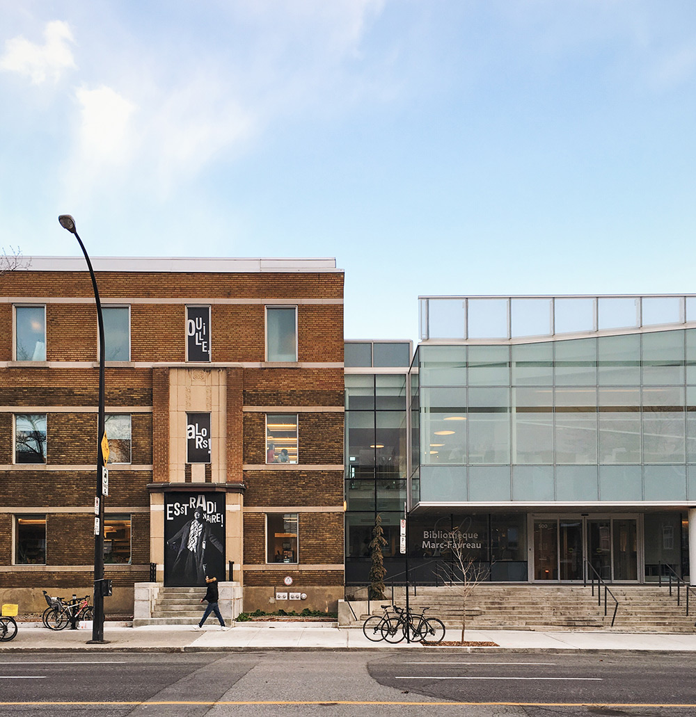 Bibliothèque Marc-Favreau par photographe Vincent Brillant