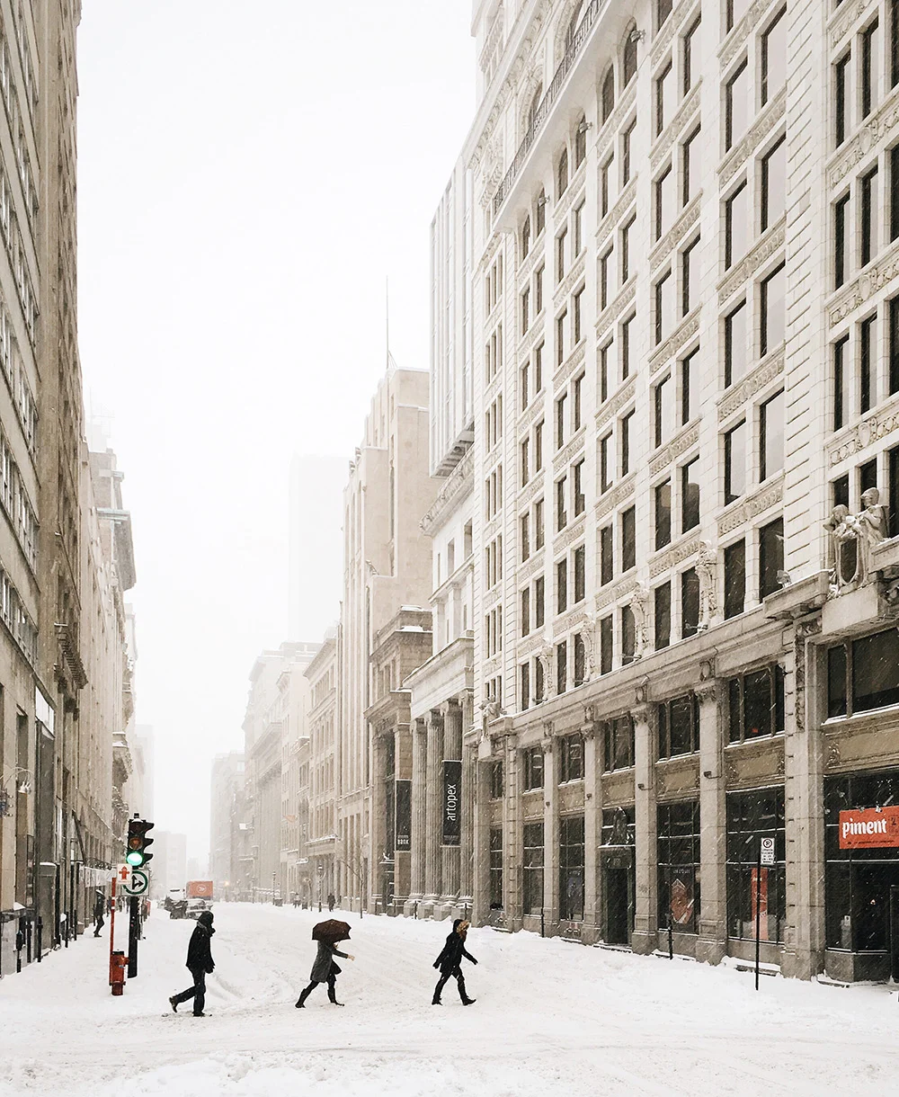 Hiver Vieux-Montréal