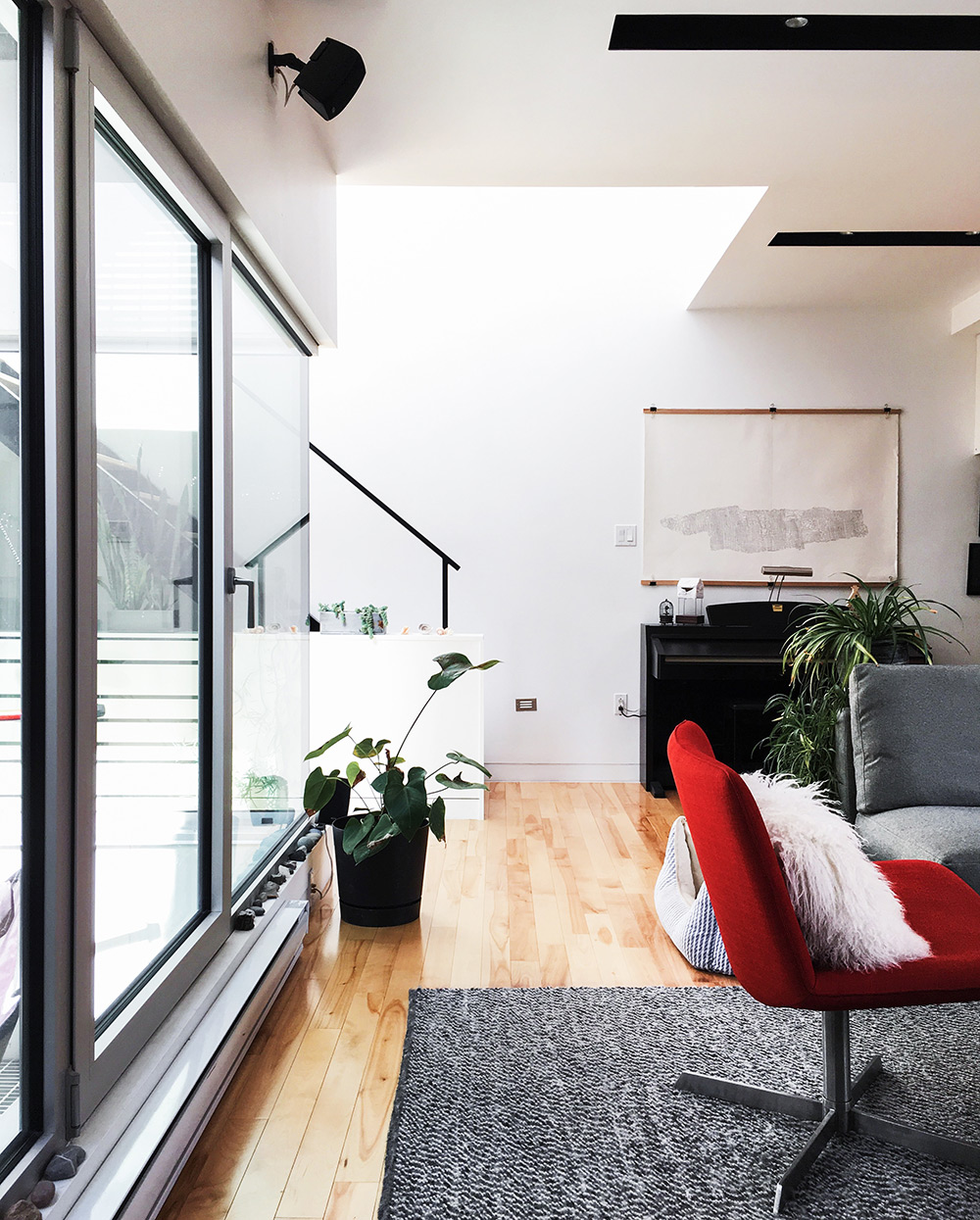 VIA Capital Intérieur Maison Plateau Mont-Royal photographe Vincent Brillant