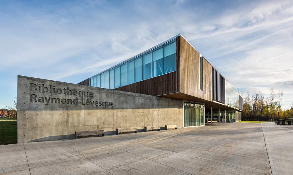 Bibliothèque Raymond-Lévesque Montréal photographe Vincent Brillant