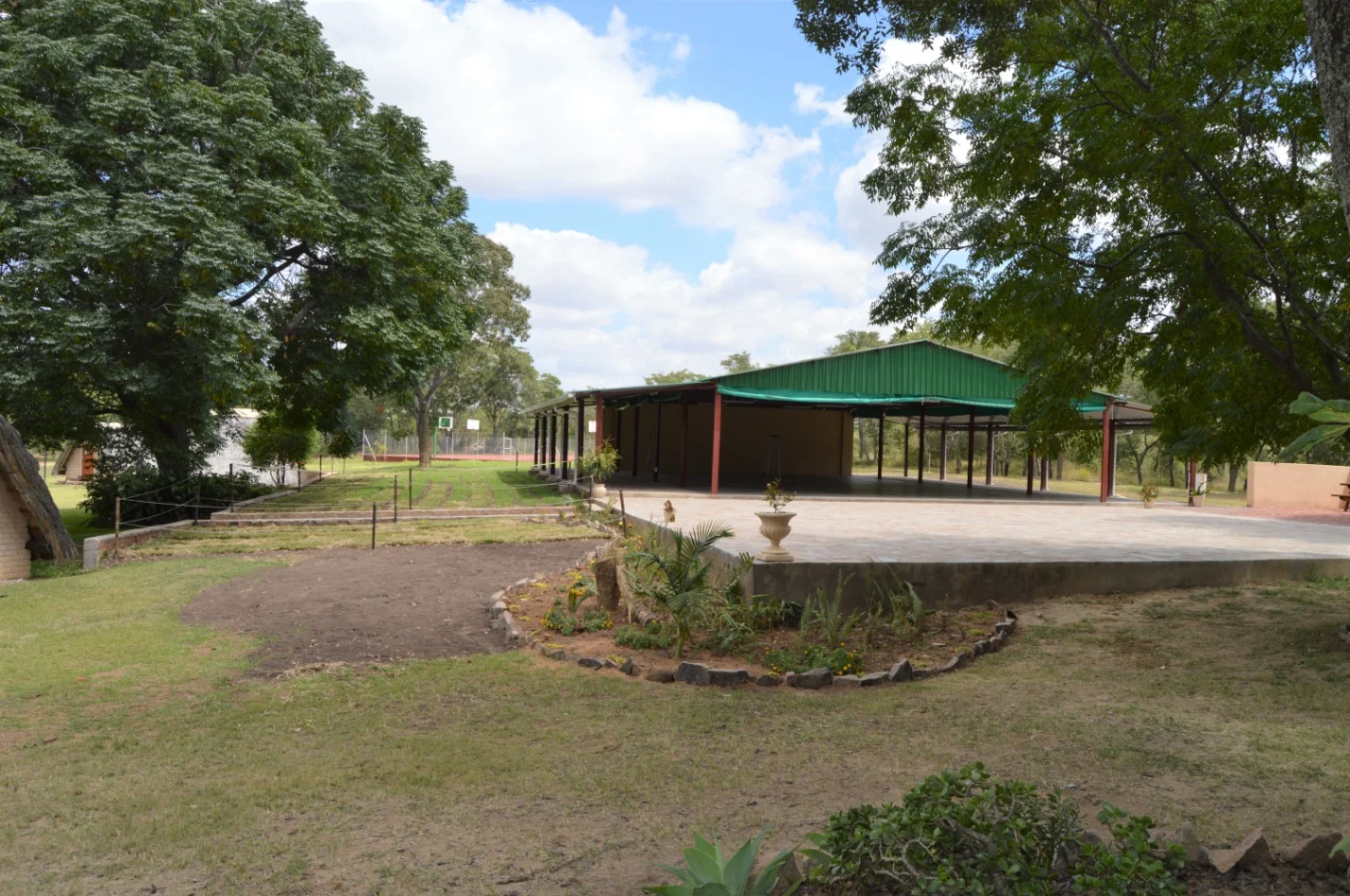 The Meeting place is fast replacing the main lodge as the cover photo of Habitation of Hope.