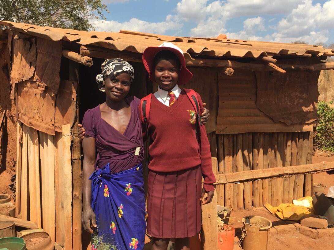  We visited Rachel and her mother in Chegutu in August, and they were all thrilled at the prospect of this opportunity for Rachel. 
