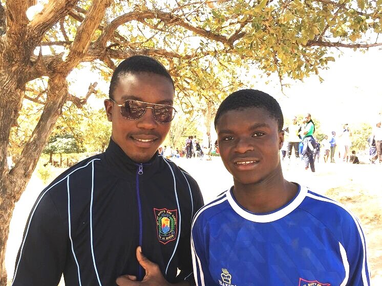  Two boys, Tonnex White and Christopher Zifa, who have shown particular promise, are now at Mt St Mary’s, a Catholic Boarding school in the Wedza area. They are taking the all-important “O” levels this year which will decide whether they are candidat