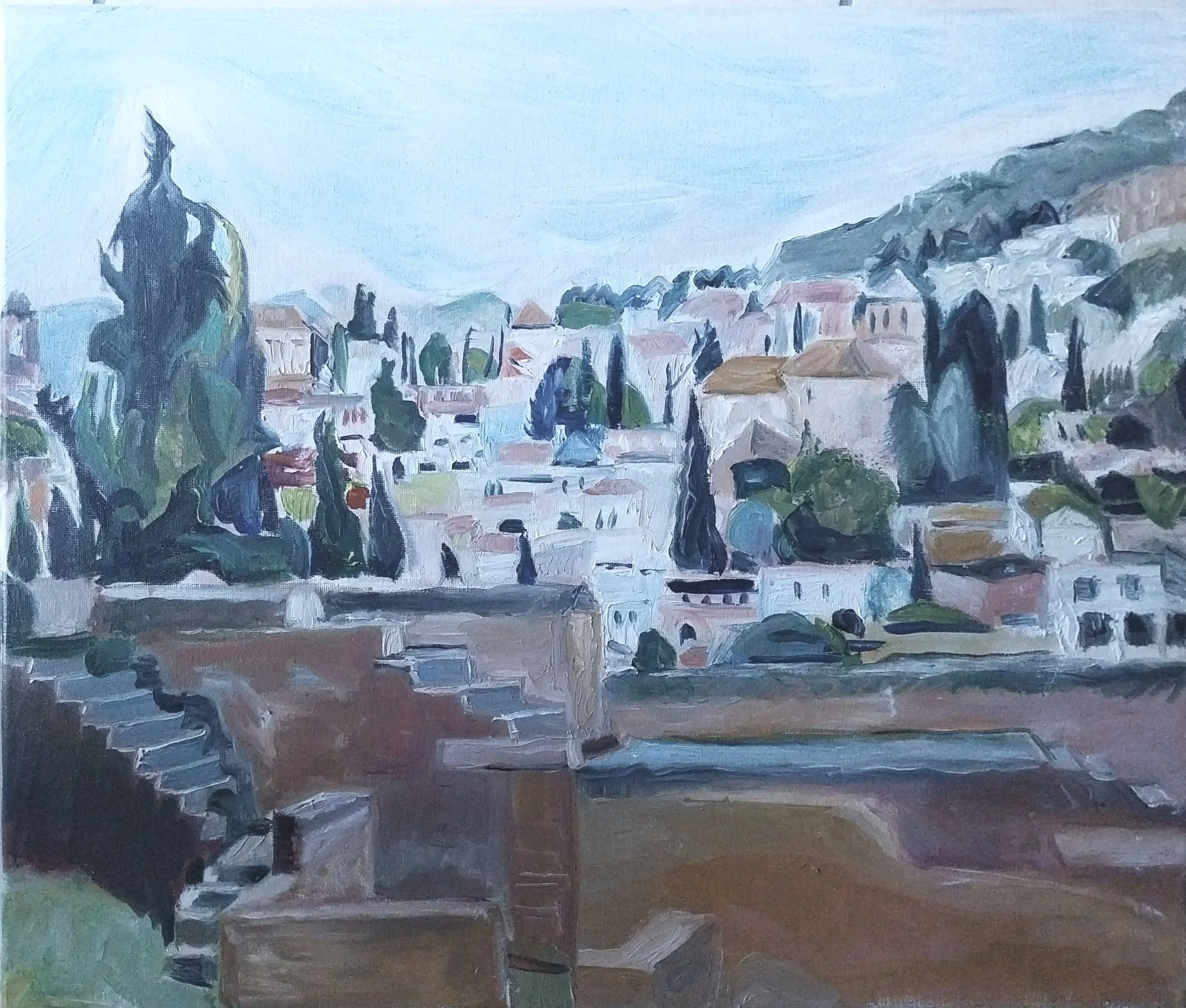 La Ville en Escaliers 

   
          
46 x 55 cm