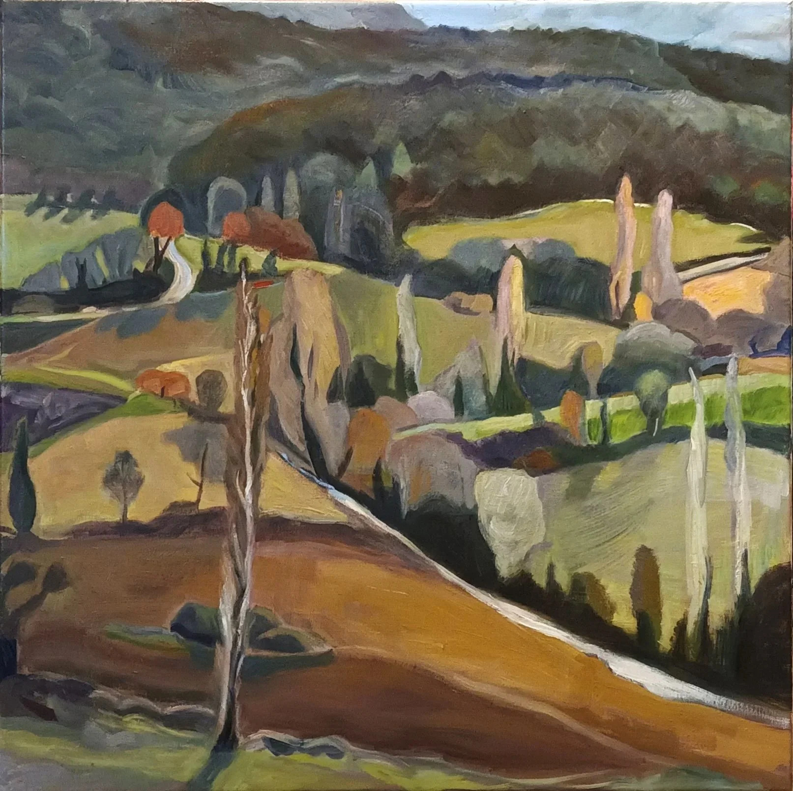 La dernière neige
 
100 x 100 cm