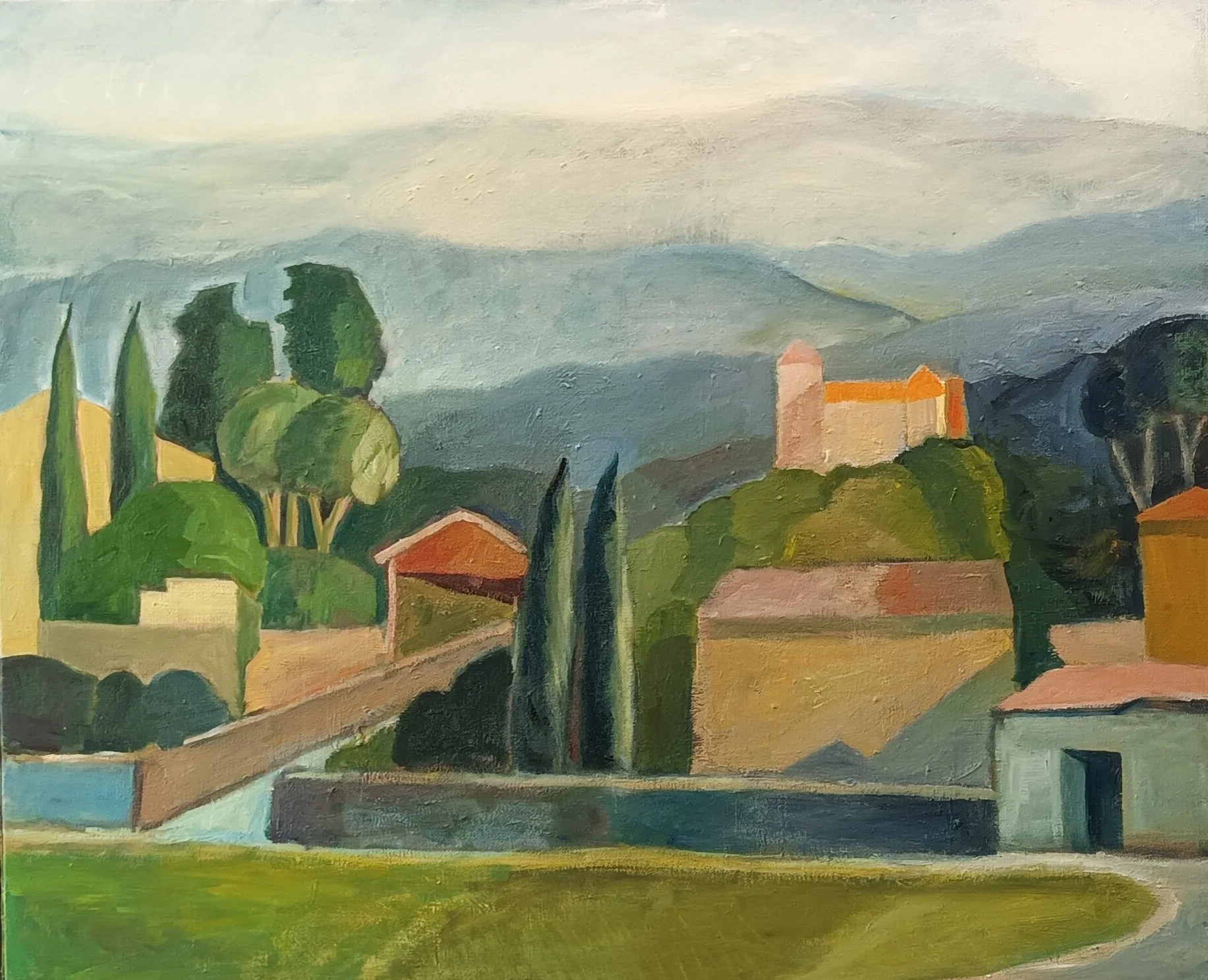 V    Le château
 
60 x 80 cm