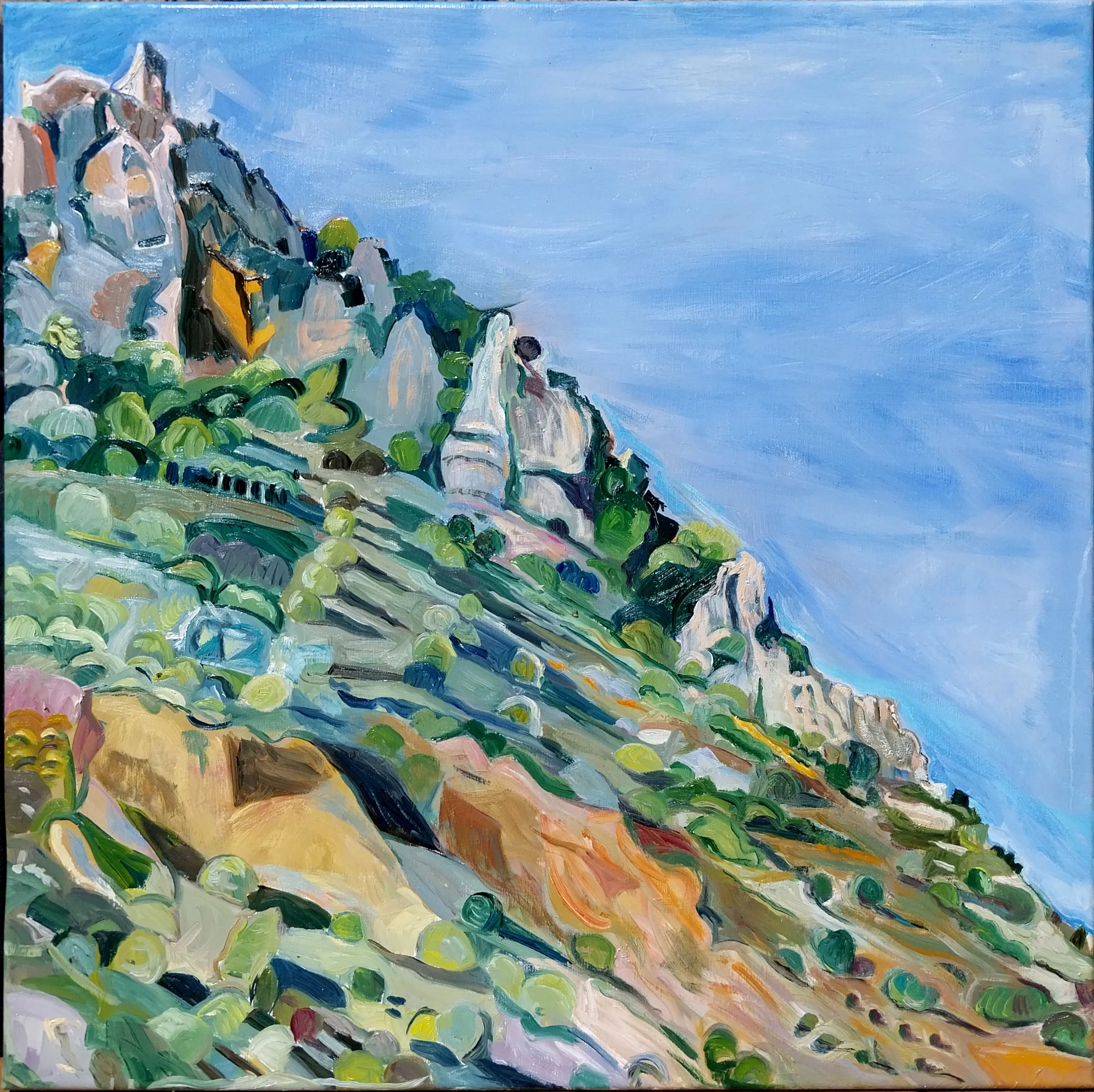 Silence
 
80 x 80 cm