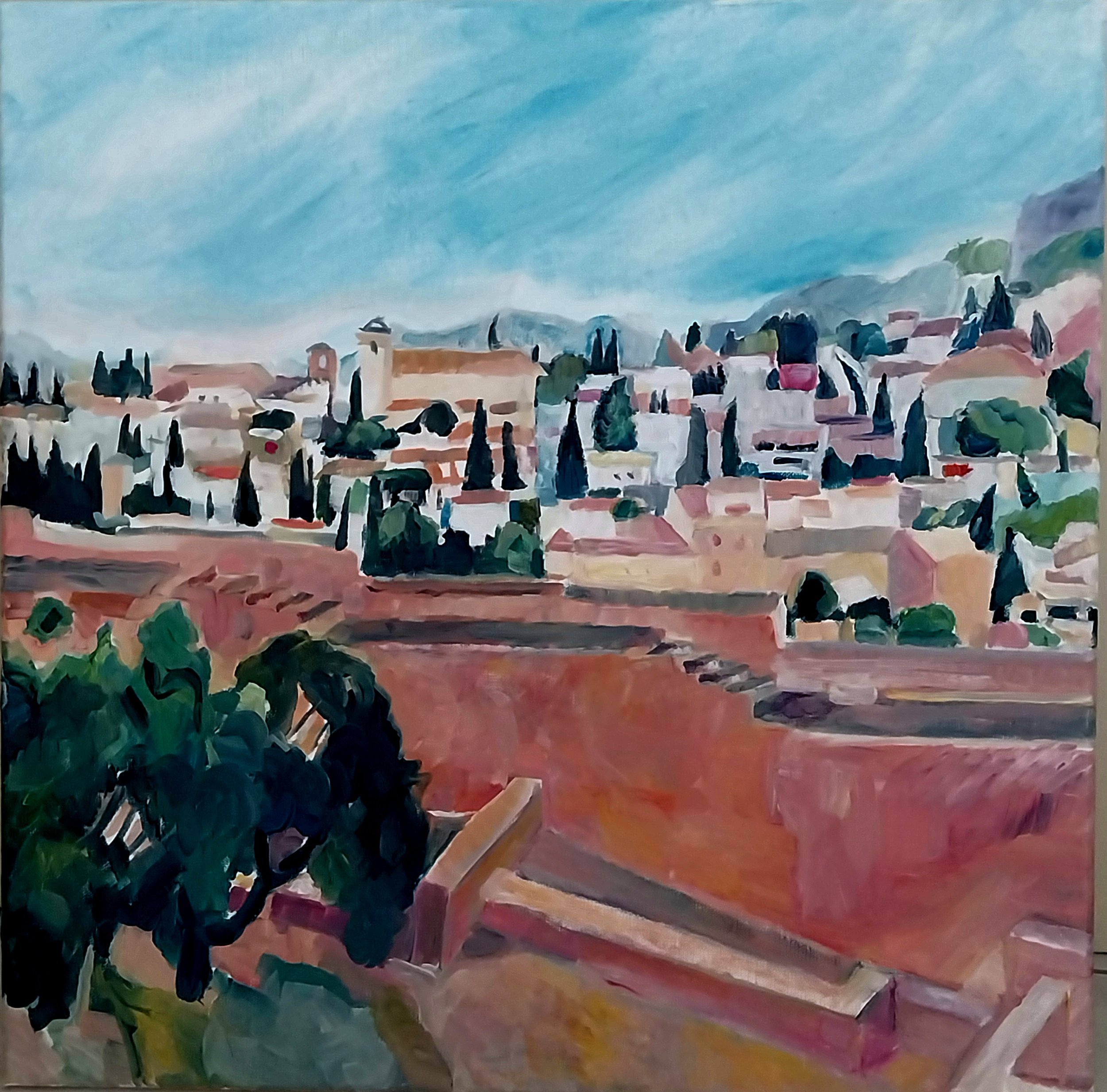 Murs, citadelle et ciel
 
50 x 50 cm